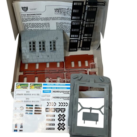 IHC HO Scale Machine Shop Model Kit No. 7764 Unassembled Building Set For Railr - Picture 2 of 4